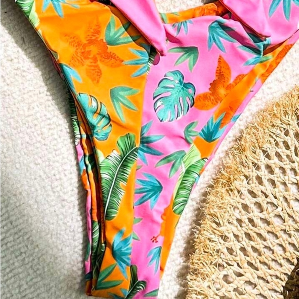 Swimsuit Set tropical print flower different Size available - Picture 7 of 7